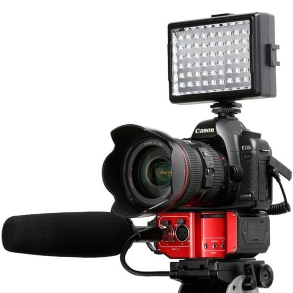 Saramonic SR-PAX2 Audio Adapter for Mirrorless, DSLR & Black Magic Pocket Camera - Picture 1 of 6
